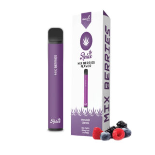 CBD-disposable-pen-250mg-relax-800-puffs-mix-berries
