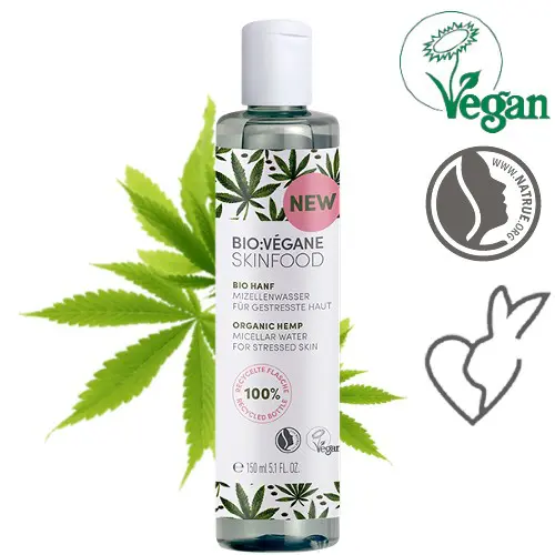 BIOVEGANE Λοσιόν Καθαρισμού με Κάνναβη