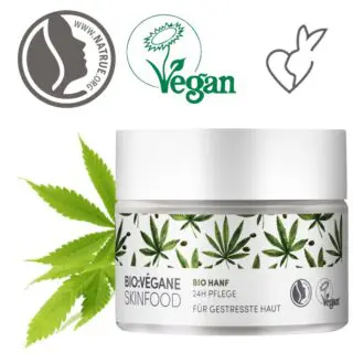BIOVEGANE Organic Hemp 24H Moisturiser