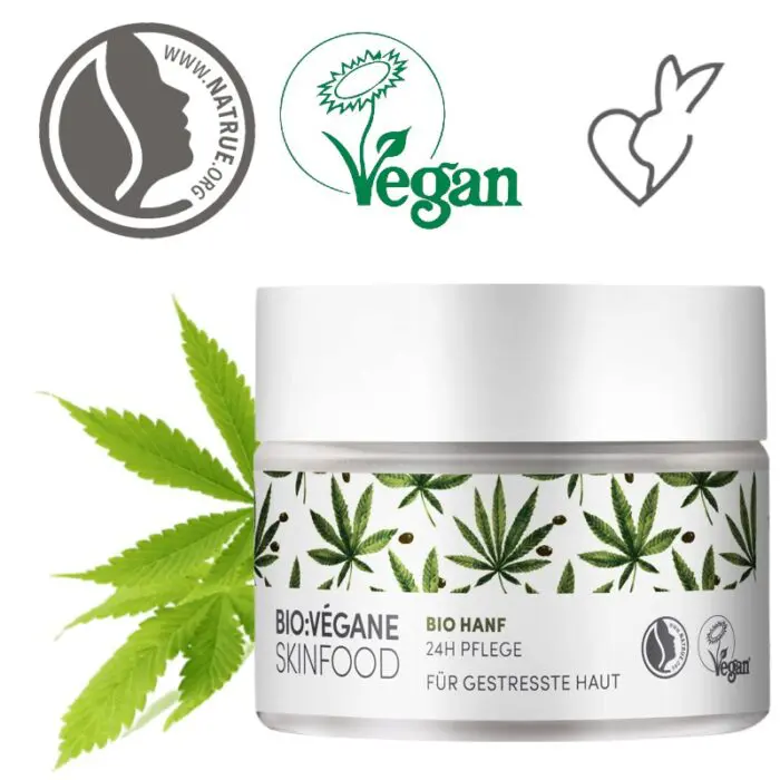 BIOVEGANE Organic Hemp 24H Moisturiser